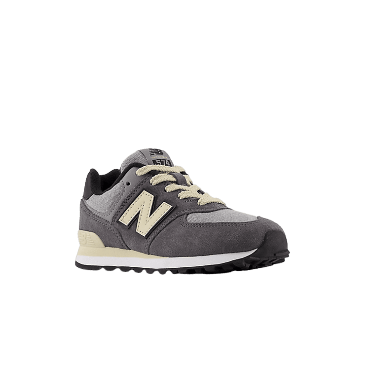 New Balance 574 Grey Beige (GS) Angle 2