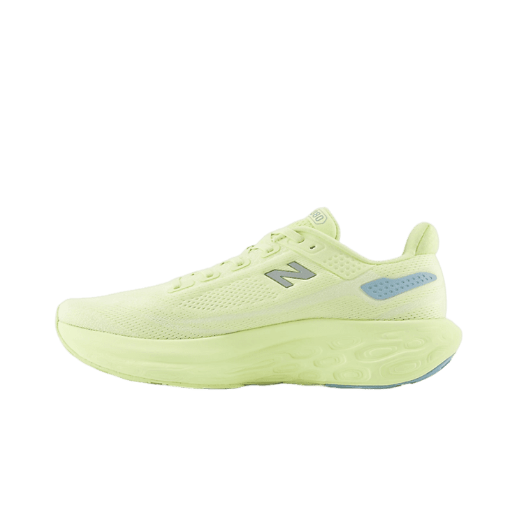 New Balance Fresh Foam X 1080v13 Yellow Blue Grey Angle 0