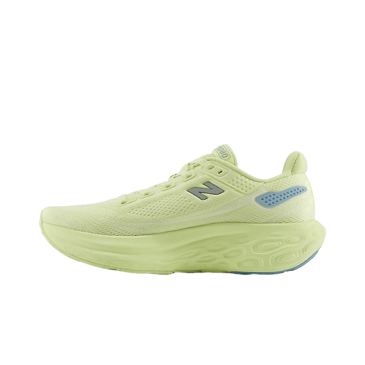 New Balance Fresh Foam X 1080v13 Yellow Blue Grey (W) Angle 0