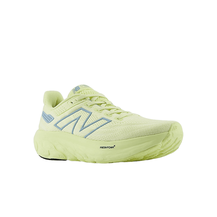 New Balance Fresh Foam X 1080v13 Yellow Blue Grey (W) Angle 2