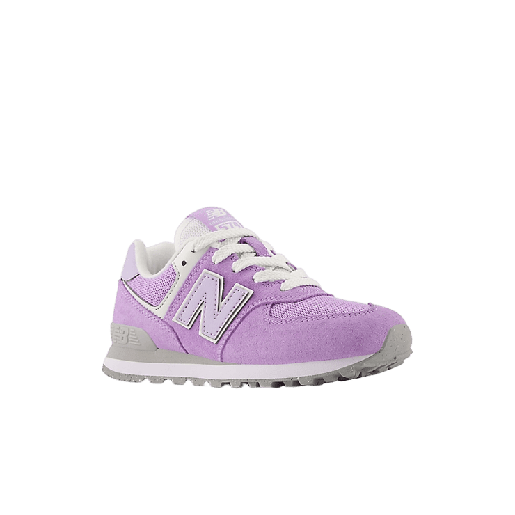 New Balance 574 Purple (GS) Angle 2