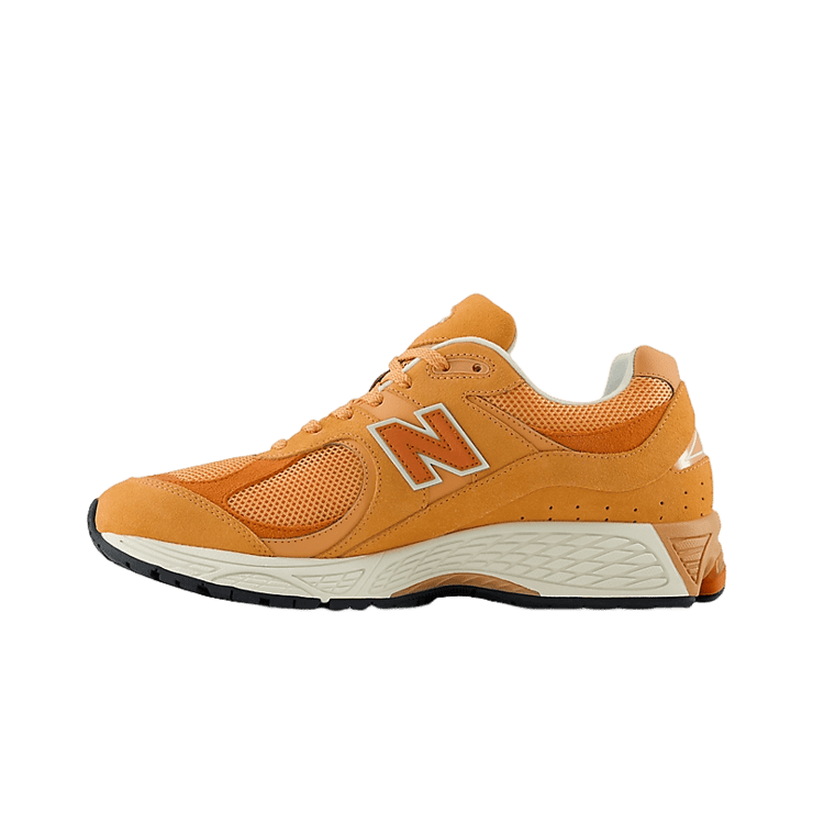 New Balance 2002R Brown Orange White Angle 0