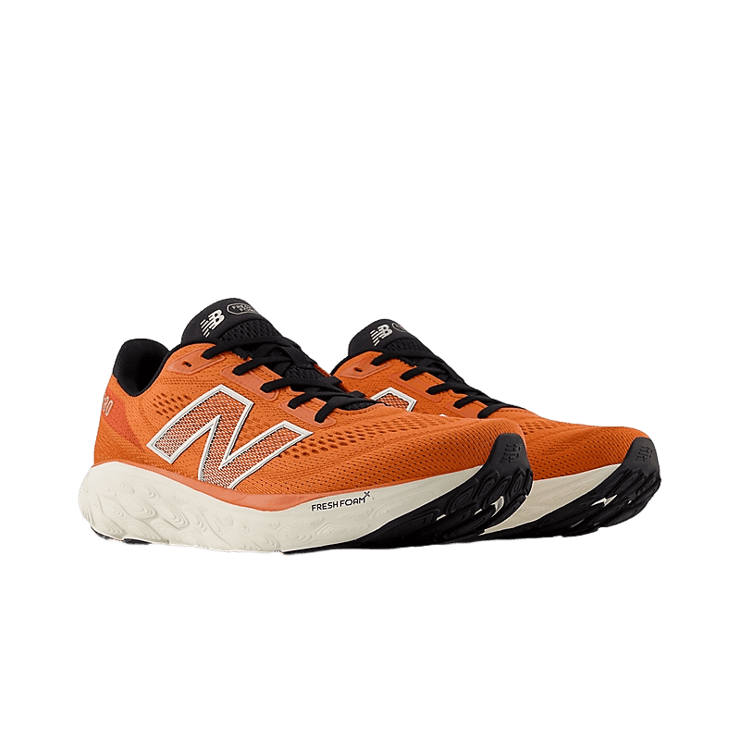 New Balance Fresh Foam X 880v14 Orange Grey Black Angle 2