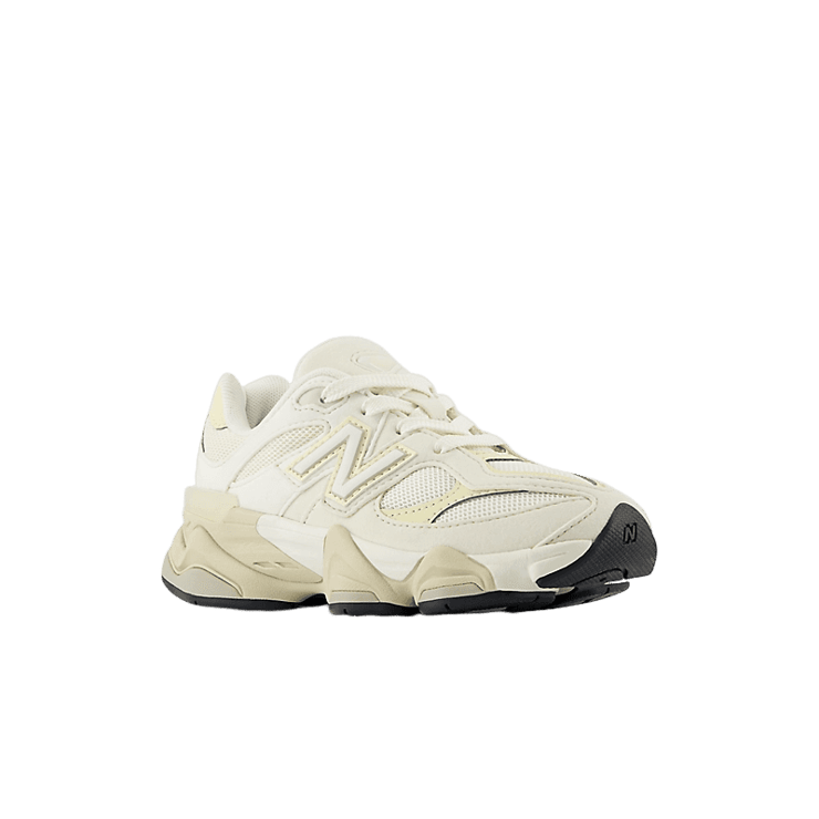 New Balance 9060 White Beige (GS) Angle 2