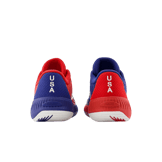 New Balance FuelCell 996v5 Red Blue (W) Angle 4