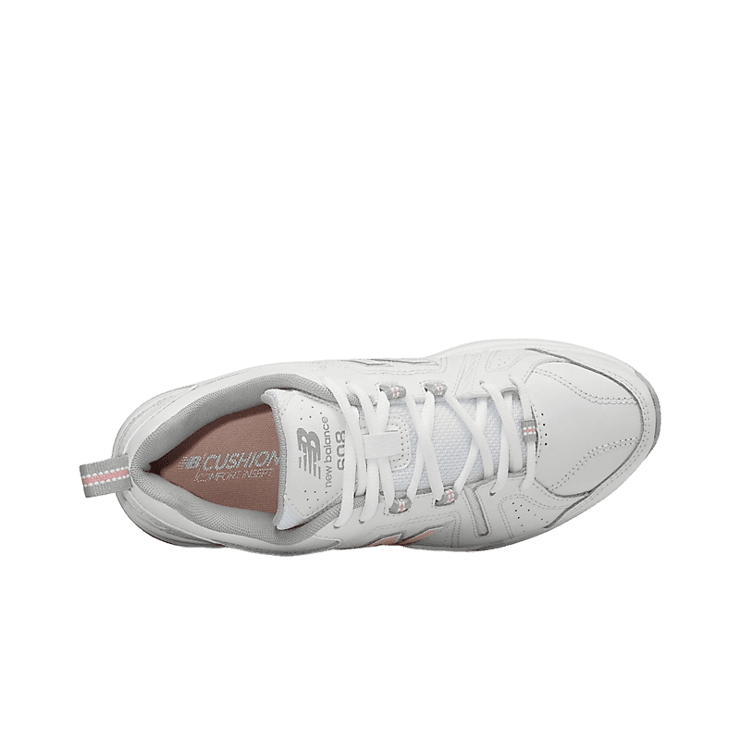 New Balance WX608V5 White Pink (W) Angle 1