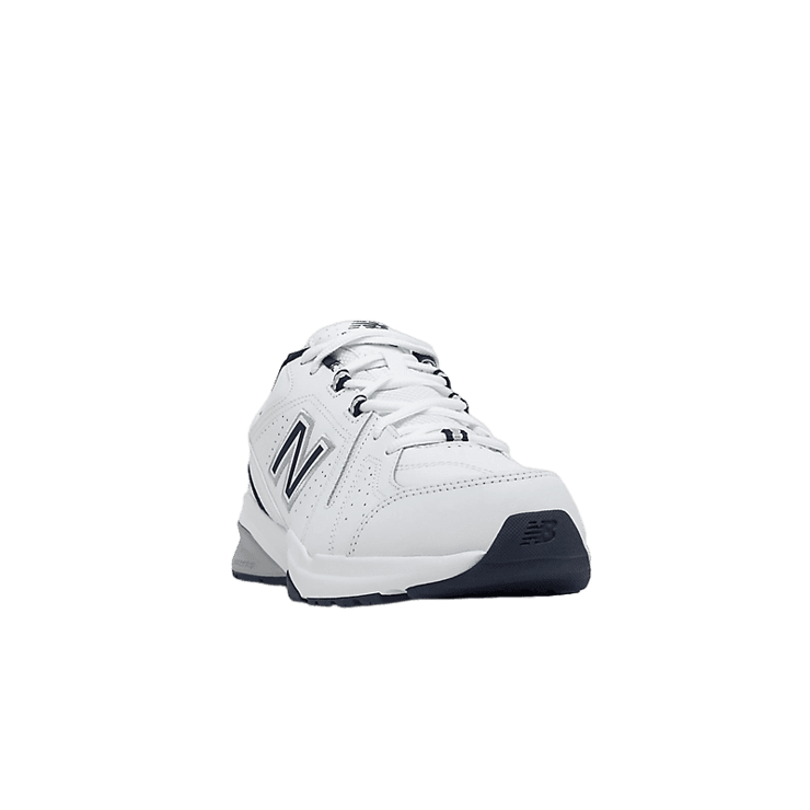 New Balance MX608v5 White Blue Angle 2