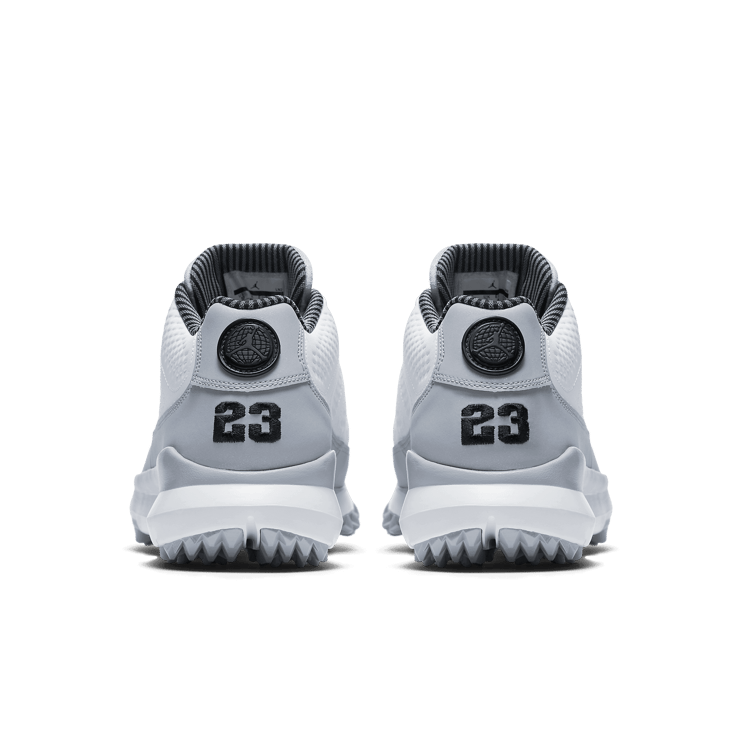 Jordan 9 Retro Golf Cleat Wolf Grey Angle 3