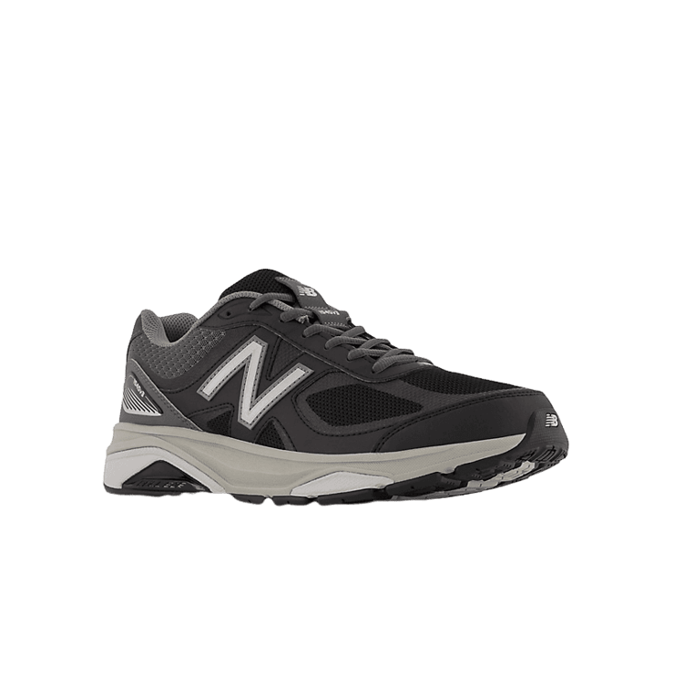 New Balance 1540v3 Black Grey Angle 2