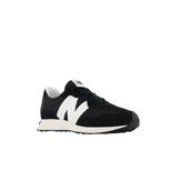 New Balance 327 Black White (GS) Angle 2