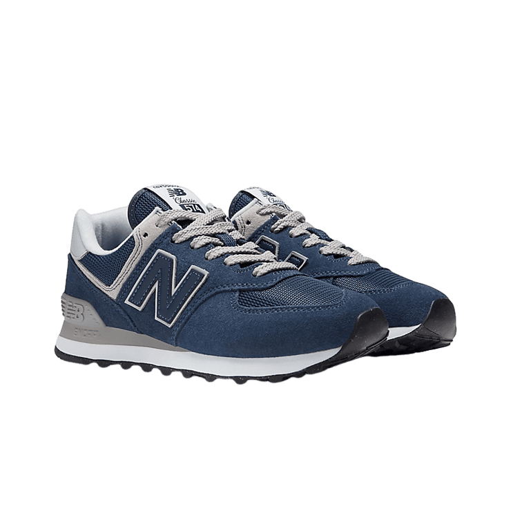 New Balance 574 Core Blue White (W) Angle 2