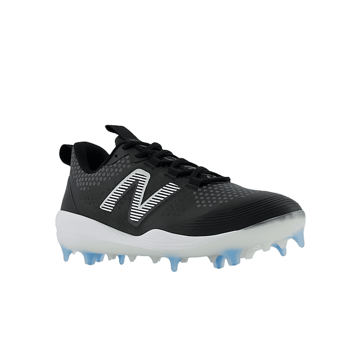 New Balance FuelCell COMPv3 Black White Angle 2