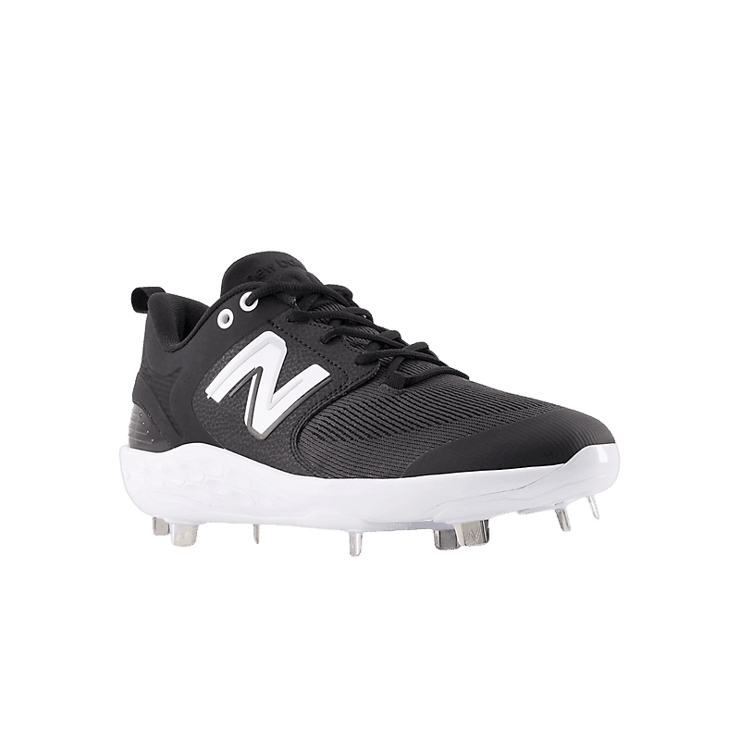 New Balance Fresh Foam X 3000 v6 Metal Black White Angle 2