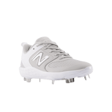 New Balance Fresh Foam X Velo v3 Metal Softball Grey White (W) Angle 2