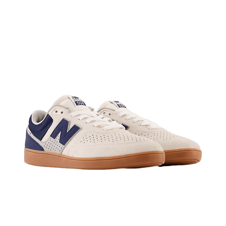 New Balance NB Numeric Brandon Westgate 508 White Blue Angle 2