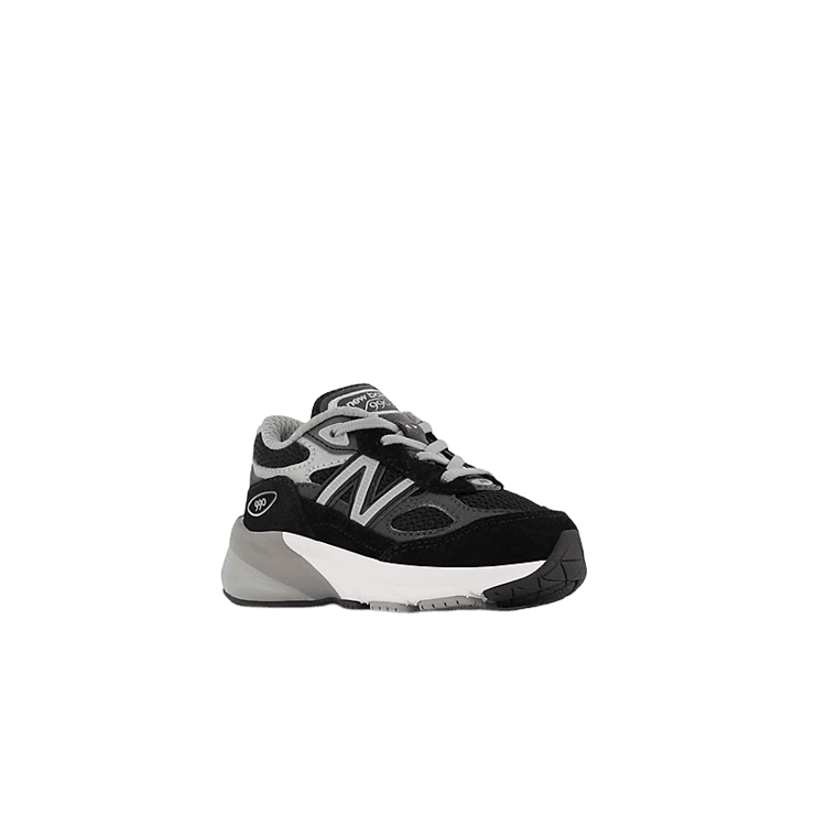 New Balance 990v6 Black Grey (GS) Angle 2