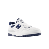 New Balance 550 White Blue Grey Angle 2