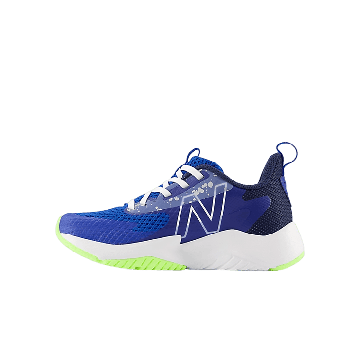 New Balance Rave Run v2 Blue Green (GS) Angle 0