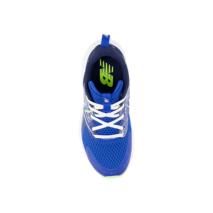 New Balance Rave Run v2 Blue Green (GS) Angle 1