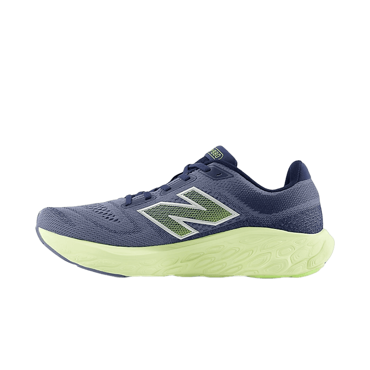 New Balance Fresh Foam X 880v14 Grey Yellow Blue Angle 0