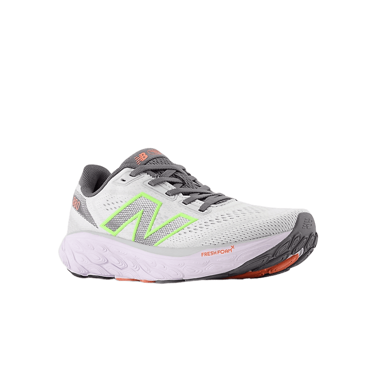New Balance Fresh Foam X 880v14 Grey Purple Green (W) Angle 2