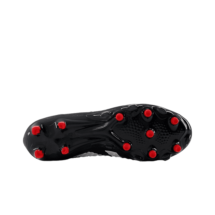 New Balance TEKELA PRO FG V4+ Black White Red Angle 3