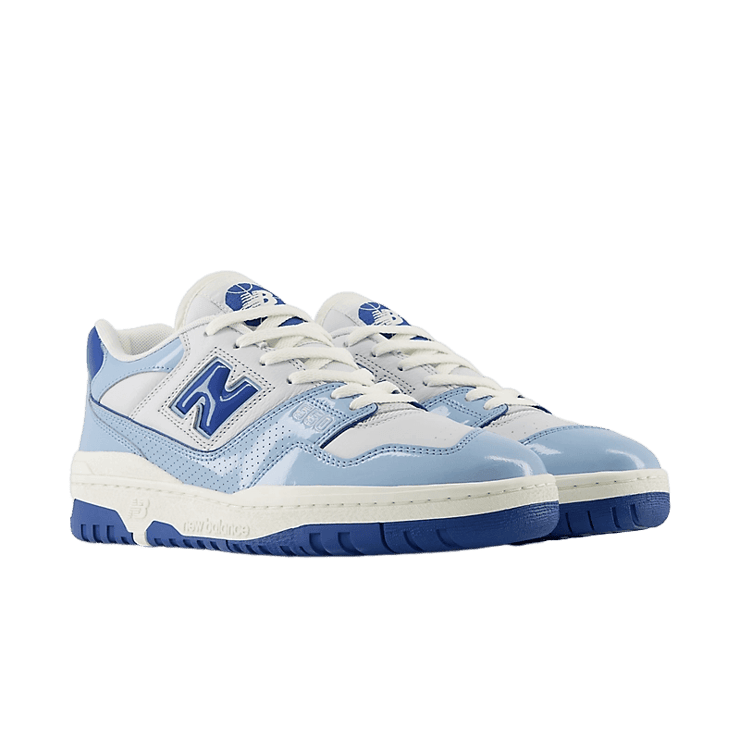 New Balance 550 Blue White Angle 2