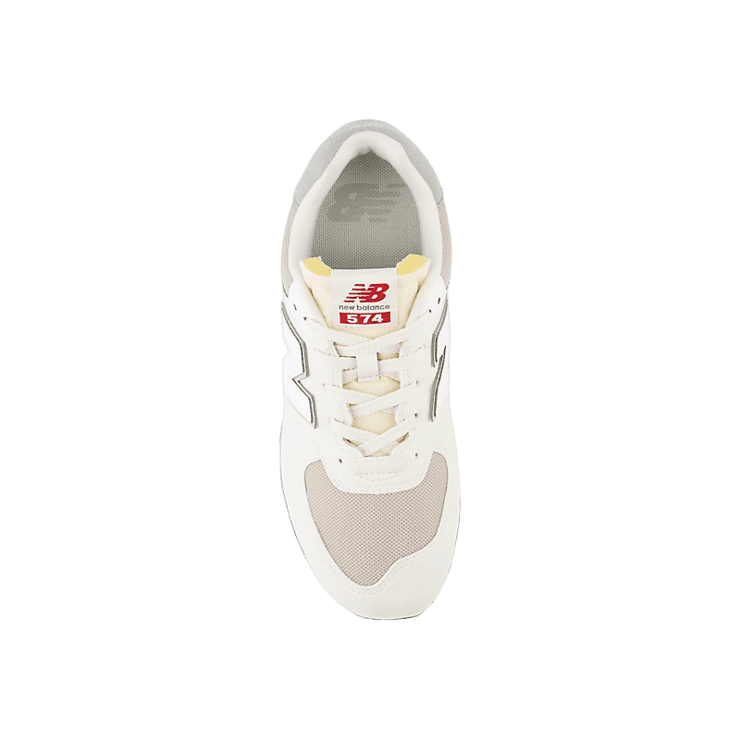 New Balance 574 White (GS) Angle 1