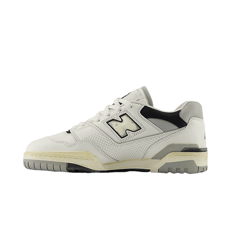 New Balance 550 White Grey Black Angle 0