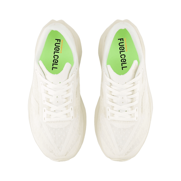 New Balance FuelCell Rebel v4 White Beige (W) Angle 1