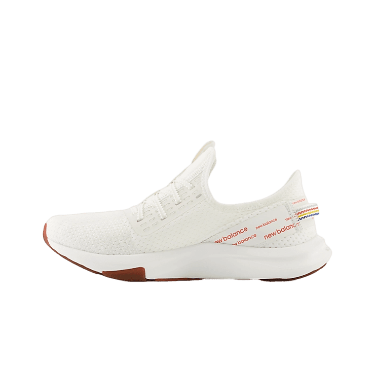 New Balance DynaSoft Nergize Sport v2 White Red (W) Angle 0