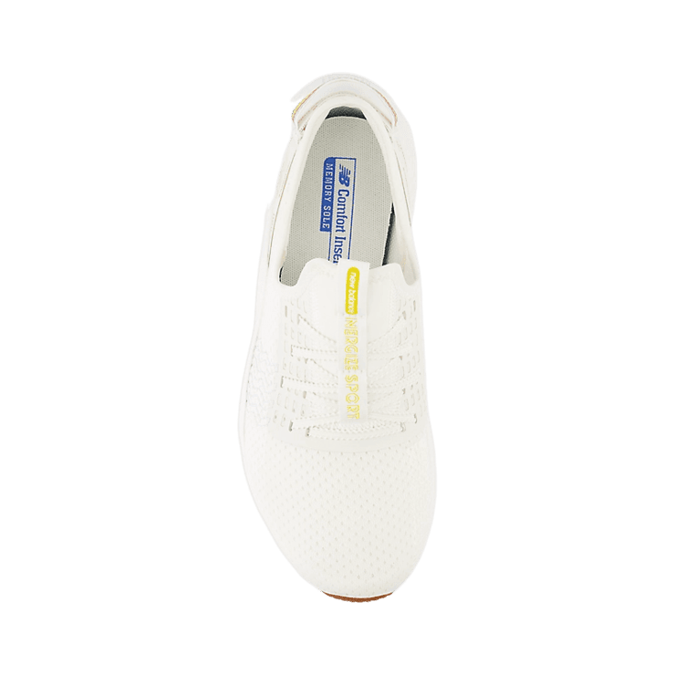 New Balance DynaSoft Nergize Sport v2 White Red (W) Angle 1