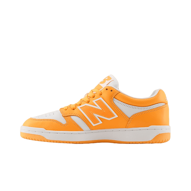 New Balance 480 Orange White Angle 0