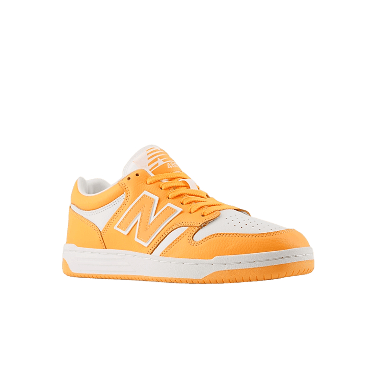 New Balance 480 Orange White Angle 2