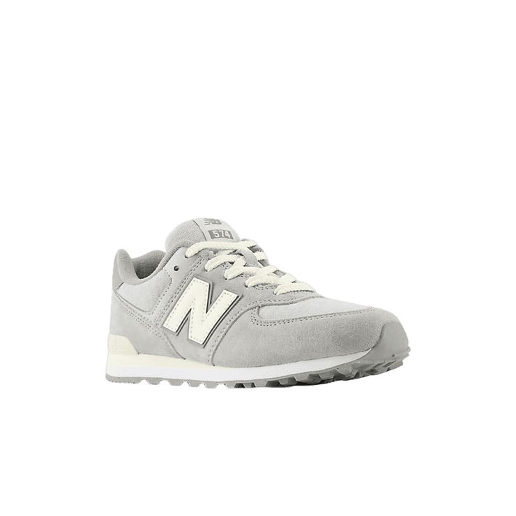 New Balance 574 Grey Beige (GS) Angle 2