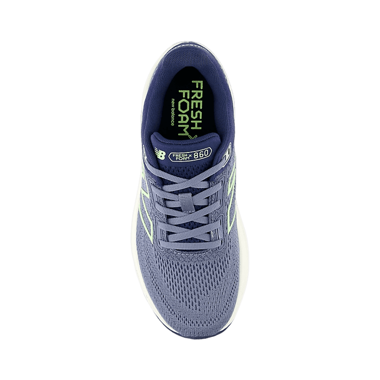 New Balance Fresh Foam X 860v14 Grey White Green (W) Angle 1