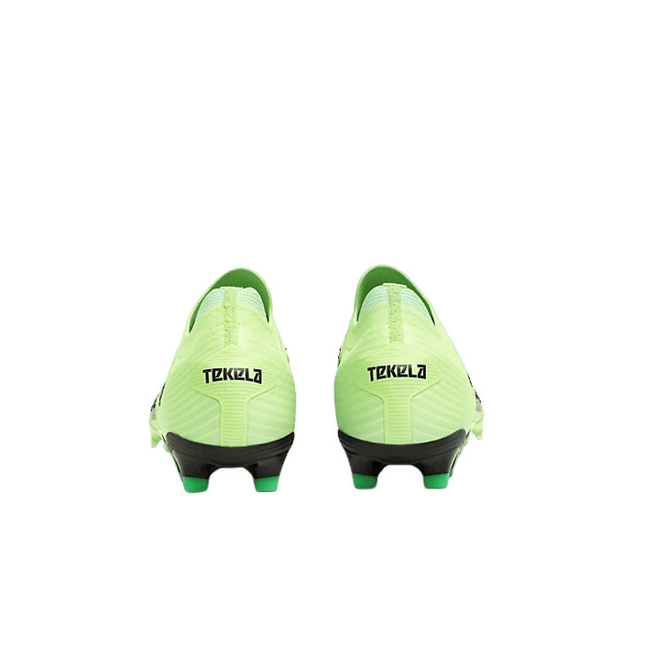 New Balance TEKELA PRO LOW FG V4+ Green Black Angle 4