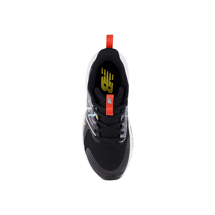 New Balance Rave Run v2 Black Red Blue (GS) Angle 1