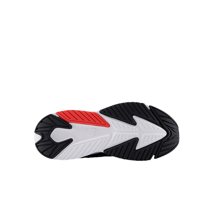 New Balance Rave Run v2 Black Red Blue (GS) Angle 3