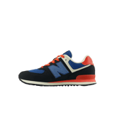 New Balance 574 Black Red (GS) Angle 0