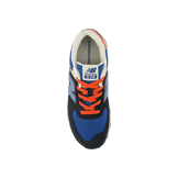 New Balance 574 Black Red (GS) Angle 1