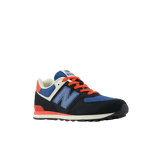 New Balance 574 Black Red (GS) Angle 2
