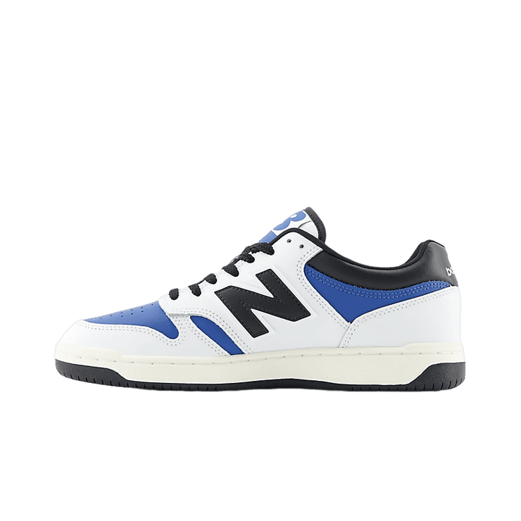 New Balance 480 White Blue Black Angle 0