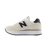 New Balance 574+ Beige White Black (W) Angle 0