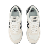 New Balance 574+ Beige White Black (W) Angle 1