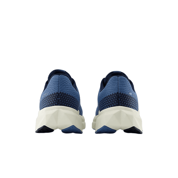 New Balance FuelCell Propel v5 Blue Beige (W) Angle 4