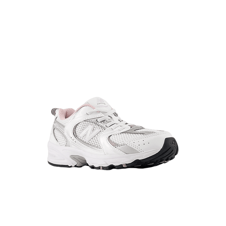 New Balance 530 BUNGEE White Pink (GS) Angle 2