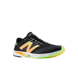New Balance FuelCell XC7 v5 Black Green Orange Angle 2