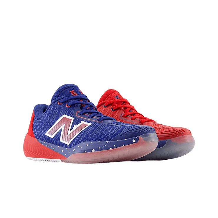 New Balance FuelCell 996v5 Blue Red Angle 2