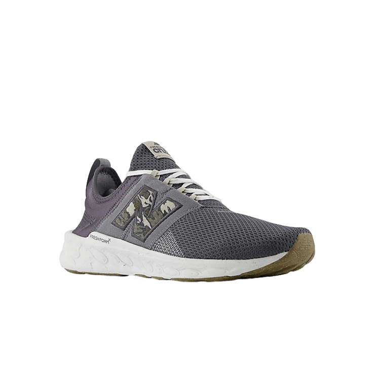 New Balance Fresh Foam X Cruz Artisan v3 Grey Green Beige Angle 2